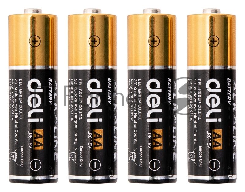 Батарея Deli E18501 AA (4шт) блистер