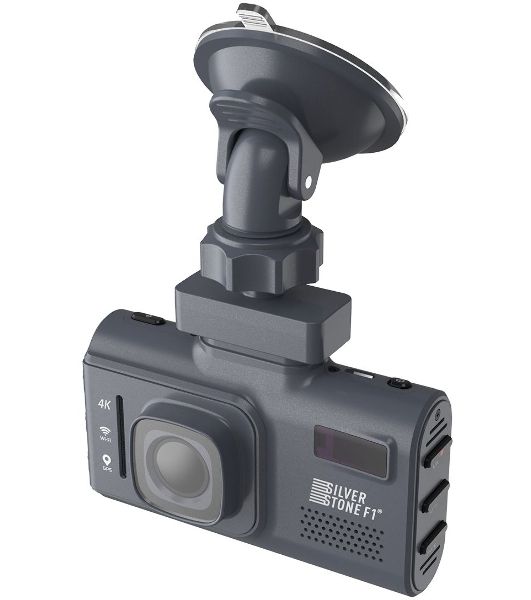 Видеорегистратор Silverstone F1 Hybrid UNO SPORT 4K Wi-Fi, 3840x2160, 3", GPS/ГЛОНАСС, Wi-Fi, G-сенсор, GPS-информатор