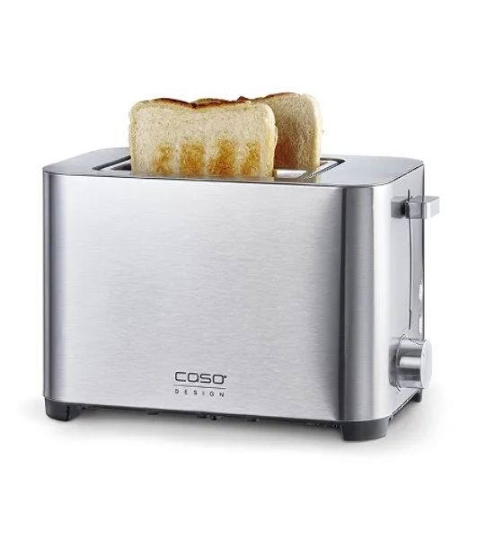 Тостер CASO Classico T2 Duo серебристый, 850 Вт, 2 слота