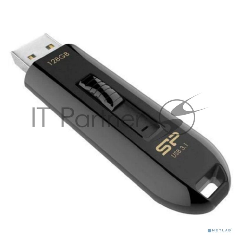 Флешка USB R/W 128Gb Silicon Power Blaze B21, USB 3.2, черный