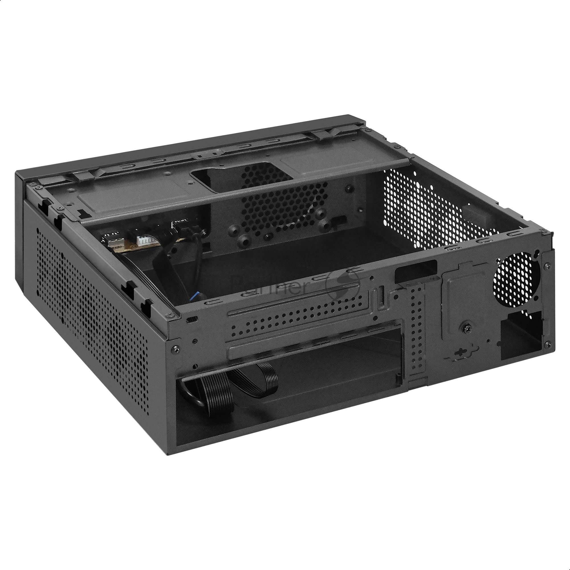 Корпус Desktop ExeGate FL-103 (mini-ITX, без БП, 1*USB+1*USB3.0, аудио, черный)
