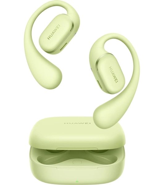 Наушники TWS Huawei FreeArc (Moose-T00) зеленый, открытые (накладные с дужкой), Bluetooth, до 7 ч