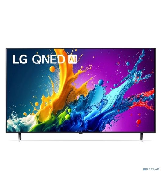 Телевизор LG 43" 43QNED80A6A черный Edge LED 4K UHD 60Hz Smart TV WebOS 2GB/8GB