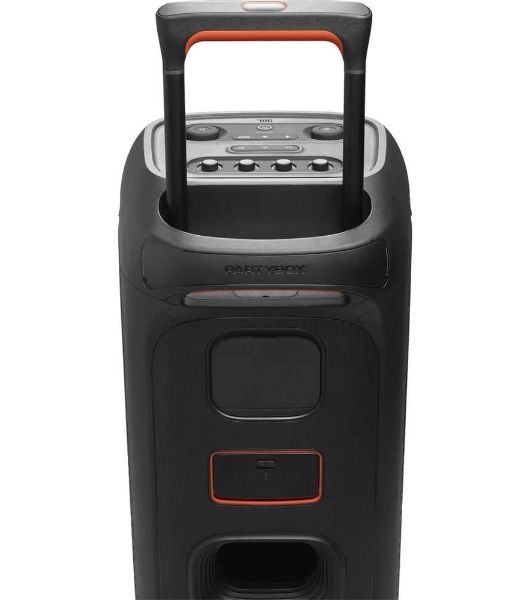 Портативная акустика JBL PartyBox Stage 320 (1.0 2 x 120 Вт, Bluetooth, AUX, USB, 6.3 мм jack, RGb подсветка, IPX4, JBLPBSTAGE320UK)