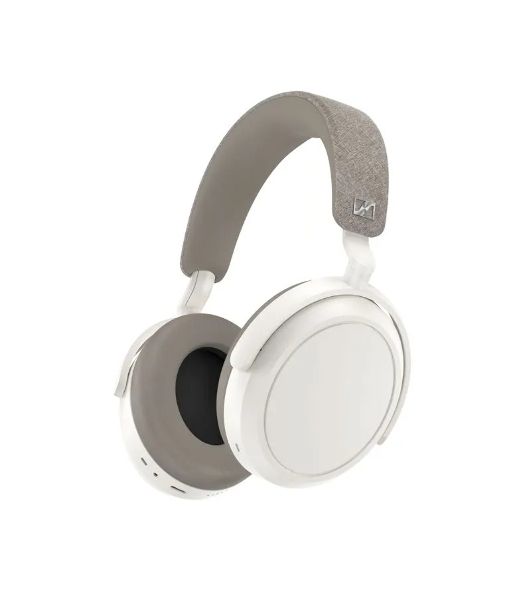 Беспроводные/проводные наушники Sennheiser Momentum 4 Wireless белый, полноразмерные, Bluetooth + проводной, активное шумоподавление, до 60 ч