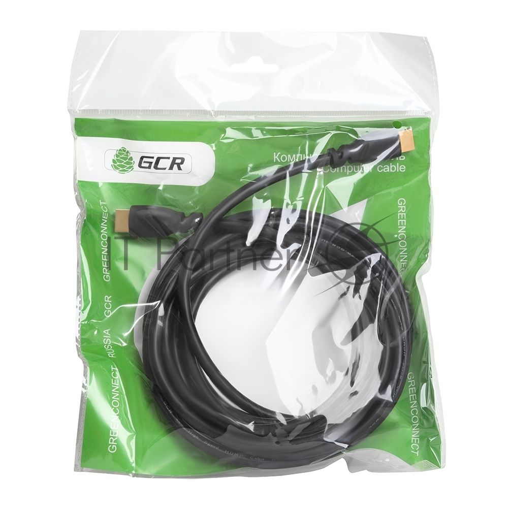 Greenconnect Кабель 1.5m, HDMI версия 2.0 HDR 4:2:2, Ultra HD, 4K 60 fps 60Hz/5K*30Hz, 3D, AUDIO, 18.0 Гбит/с, 28/28 AWG, OD7.3mm, тройной экран, черный, GCR-HM311-1.5m Greenconnect Кабель 1.5m, HDMI версия 2.0 HDR 4:2:2, Ultra HD, 4K 60 fps 60Hz/5K*30Hz,