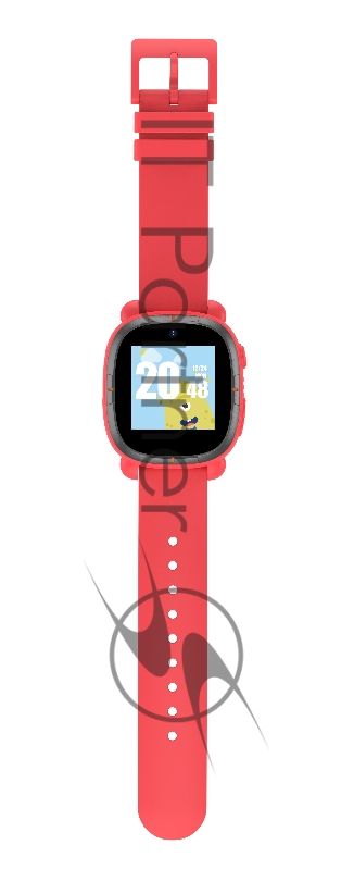 Умные часы INOI Kids Watch Lite красный