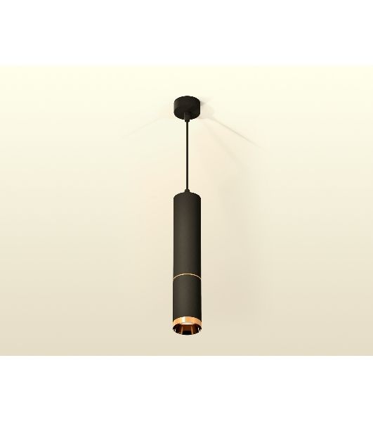 Светильник Ambrella Light XP6323020 SBK/PYG черный песок/золото желтое полированное MR16 GU5.3