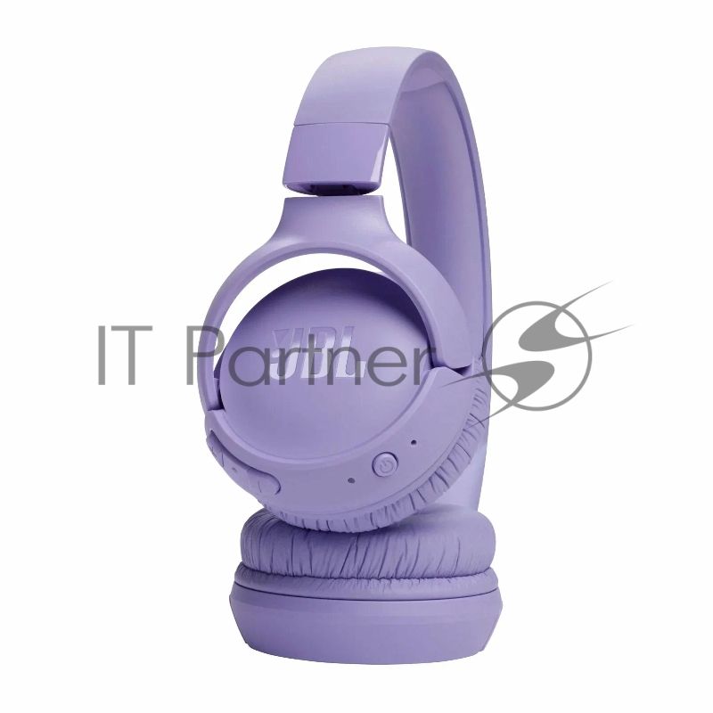 Беспроводные наушники JBL Tune 520BT фиолетовый, накладные, Bluetooth, быстрая зарядка, складная конструкция