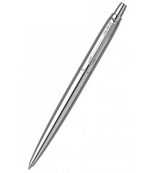 Ручка шариковая Parker Jotter Monochrome XL SE20 (CW2122756) Stainless Steel, M, синие чернила, подарочная коробка