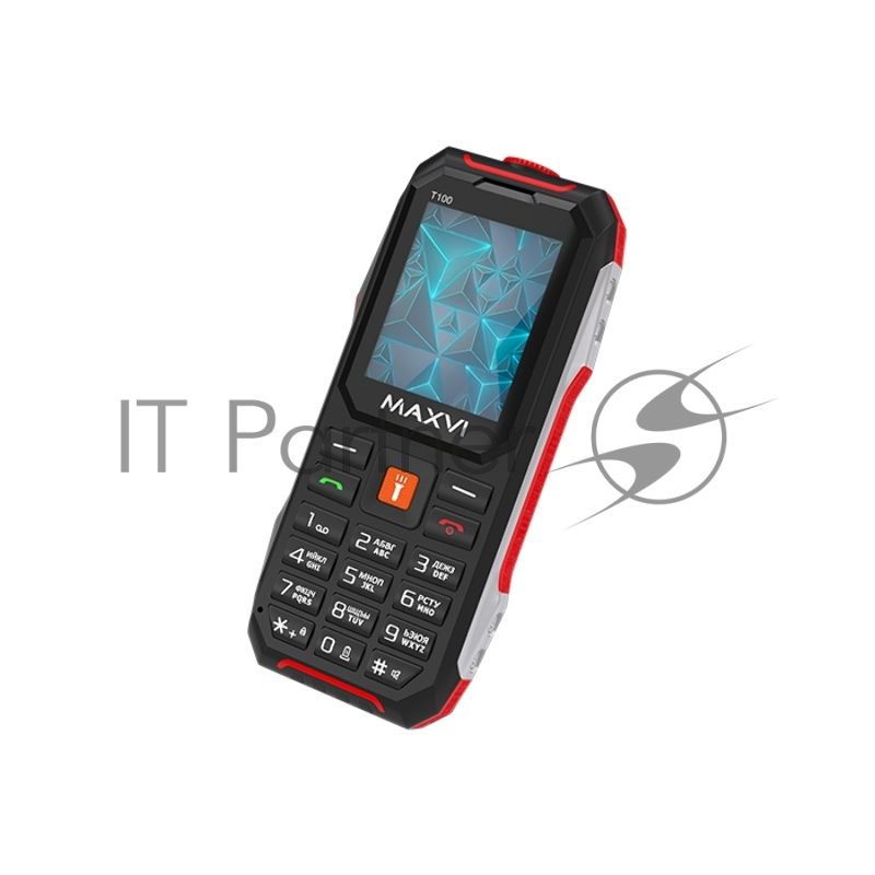 Мобильный телефон Maxvi T100 красный