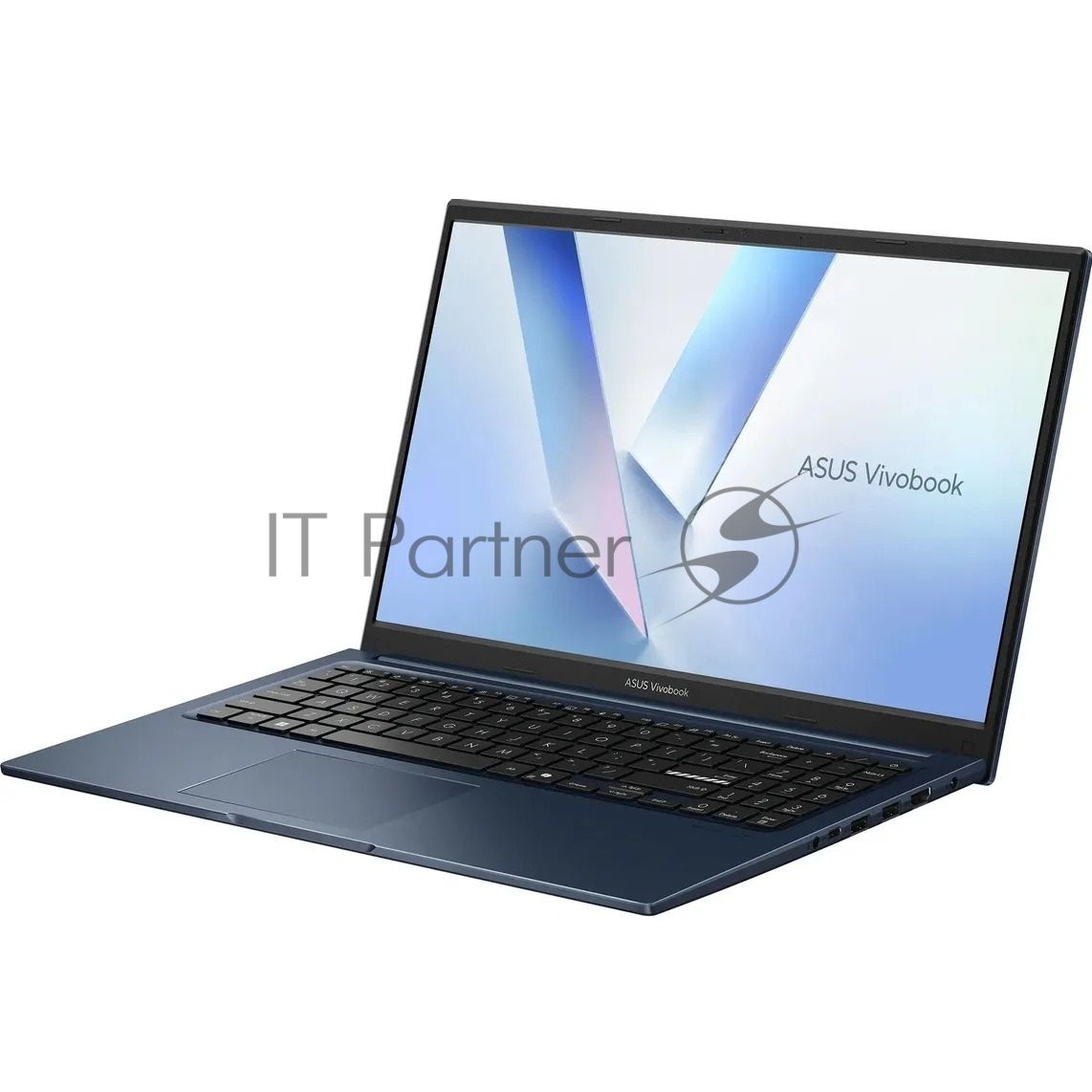 Ноутбук ASUS VivoBook 15 X1504MA-BQ601/15.6"/IPS/Core 3 304/8Gb/256Gb/SSD/Intel Graphics/Без ОС/синий/1.7kg