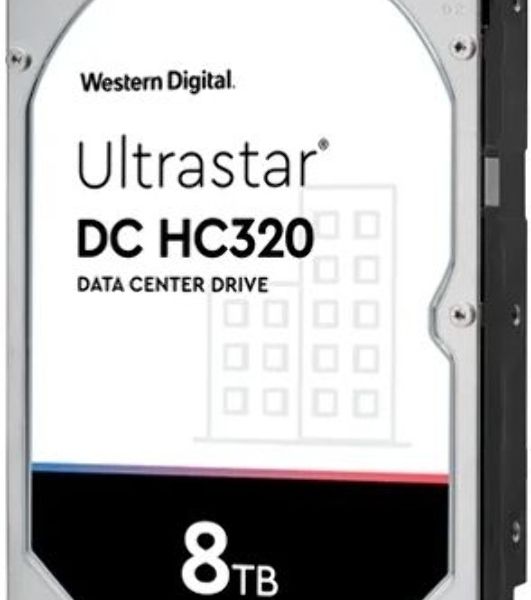Жесткий диск HDD Western Digital Ultrastar DC HC320 8Tb 7200rpm SAS 256Mb 3.5"