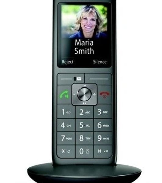 Дополнительная трубка Dect Gigaset CL660HX HSB RUS черный для CL660