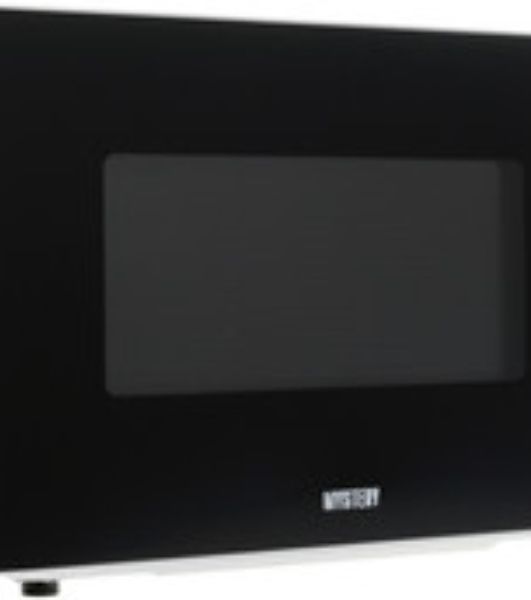 Микроволновая печь Mystery MMW-2032 черный/серебристый, 20 л, 800 Вт, переключатели - поворотный механизм