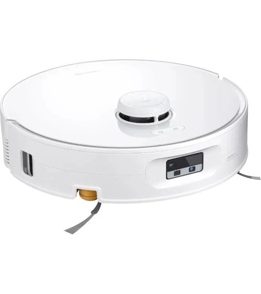 Робот-пылесос Roborock Qrevo Curv 2 Flow белый,  5200 мАч Li-Ion, уборка влажная/сухая, пылесборник контейнер 0,32 л