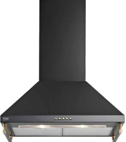 Вытяжка каминная Beko CWB6410AR чёрный, 60 см, 460 м³/ч, 62 дБ
