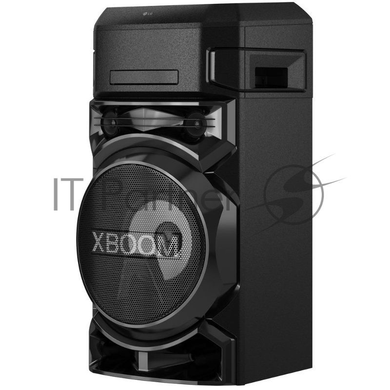 Микросистема LG ON77DK черный/CD/CDRW/DVD/DVDRW/FM/USB/BT