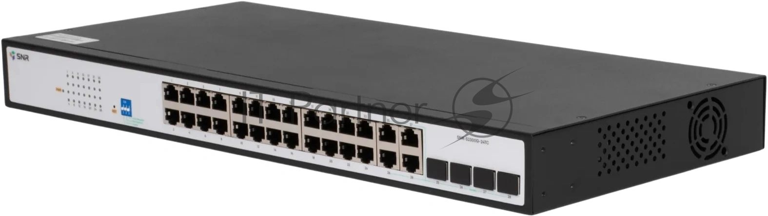 Коммутатор SNR SNR-S2300G-24TC, 24×1 Гбит/с + 4×1 Гбит/с Combo, управляемый