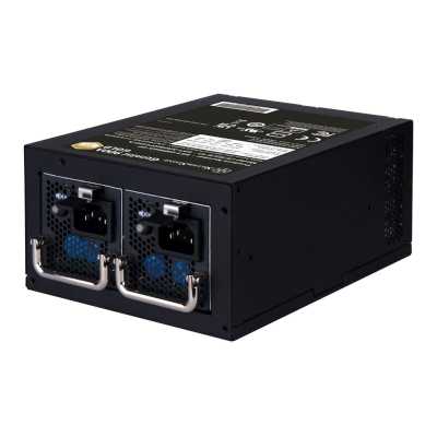Блок питания SilverStone 900W Gemini 900A, 900Вт, 80+ Gold, 40мм, модульный, черный