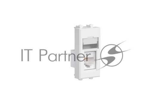 Розетка 1мод. телефонная RJ-12 Avanti "Белое облако" ДКС 4400311