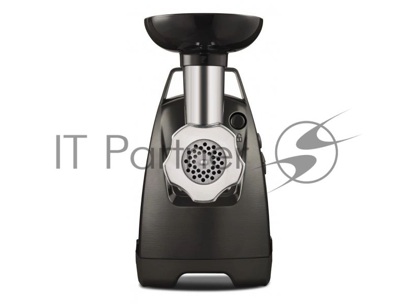 Мясорубка электрическая Moulinex ME684832 черный, 2000 Вт, 3.5 кг/мин, реверс, защита от перегрузки, насадки - 10