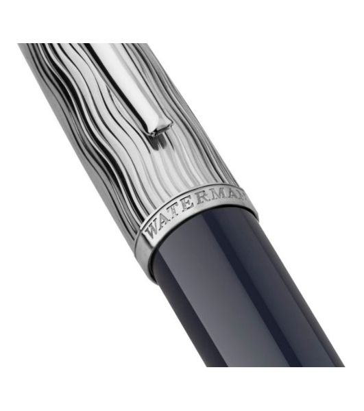 Ручка шариковая Waterman Carene L`Essence du Bleu (CW2166425) LaqBlue CT, M, синие чернила, подарочная коробка