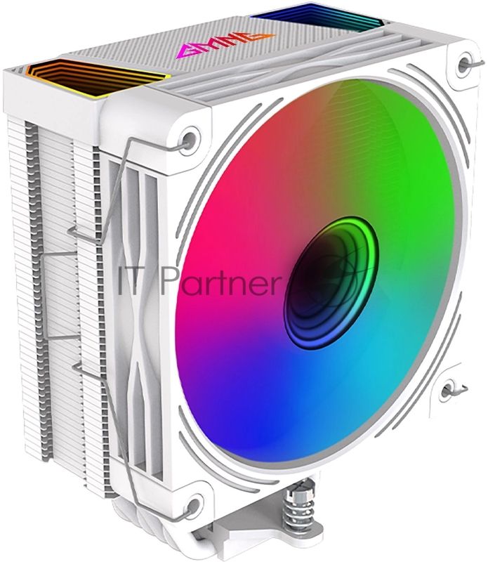 Кулер GMNG GG-CPC220-ARGB2 ARGB белый 120мм алюминий+медь 1600rpm 26db 4-pin 220W 154мм
