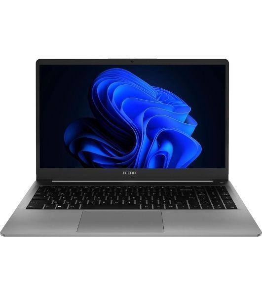 Ноутбук Tecno MegaBook K15SFA/15.6"/IPS/AMD Ryzen 5 7535HS/8Gb/512Gb SSD/AMD Radeon 660M/Windows 11 Home/серый/1.58kg