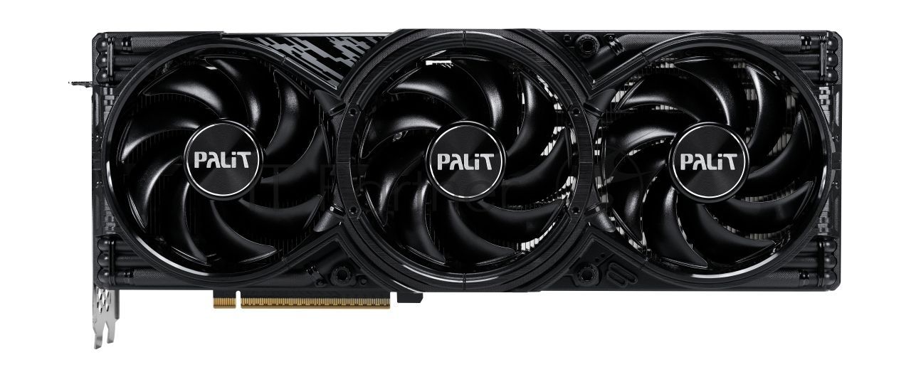Видеокарта Palit GeForce RTX 5080 GamingPro V1, 16 GB GDDR7, 256 bit, 3xDisplayPort, HDMI, GPU 2617 MHz