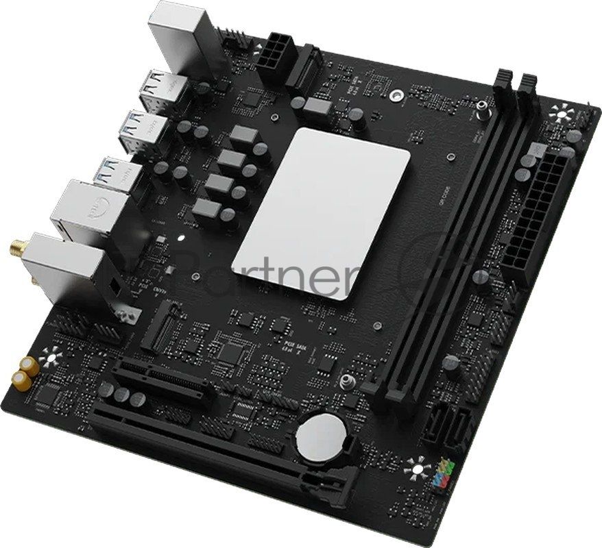 Материнская плата Maxsun MS-MoDT 205H D4 WIFI, SoC (System on Chip), 2xDDR4 DIMM, 2xSATA 6Gb/s, 4xM.2, 1xPCIe x16, 1xPCIe x4, 1xPCIe x1, 1x1Gb LAN, 6xUSB 3.2 Gen1, microATX