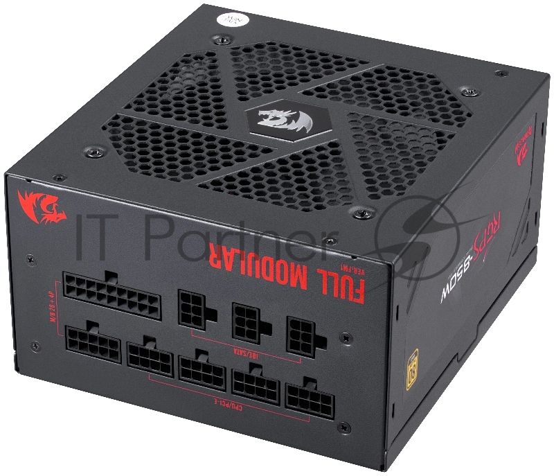 Блок питания для ПК Redragon RGPS-850W 850Вт, модульный, 80+Gold,RGB