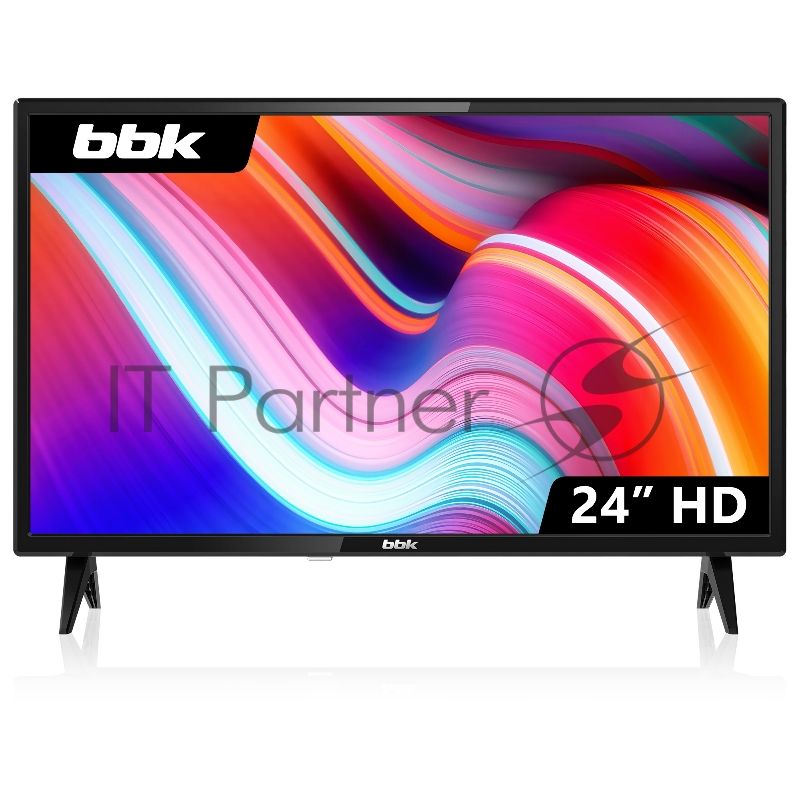 Телевизор BBK 24" 24LEM-1049/T2C черный LED HD 60Hz