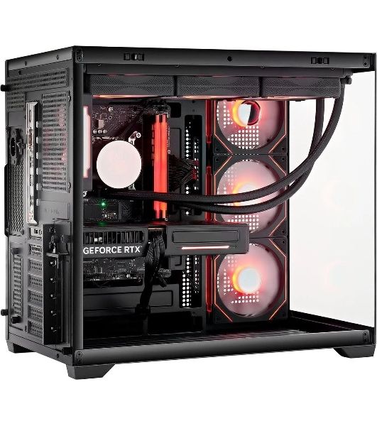 Компьютер Bloody BD-PC RAB84V2 TWR Ryzen 7 7700 (3.8) 32Gb SSD 1Tb RTX 5070 12Gb Win 11H 64 2.5xGbitEth 650W черный (RUS) (2142128)