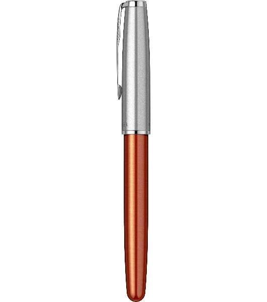 Ручка перьевая Parker Sonnet Essentials SB F545 (CW2169228) LaqOrange CT, F, сталь нержавеющая, подарочная коробка