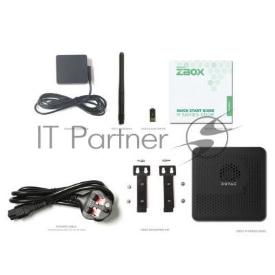 Мини ПК ZOTAC ZBOX MI668, Barebone, Intel i7-1360P, 2x DDR5-5200/4800 SO-DIMM, M.2 SSD SLOT, 2x GLAN, WIFI, BT, USBDRV, DP/HDMI, EU+UK PLUG