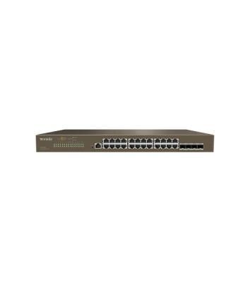 Коммутатор TENDA TEG5328F 24PORT 1000M 4SFP