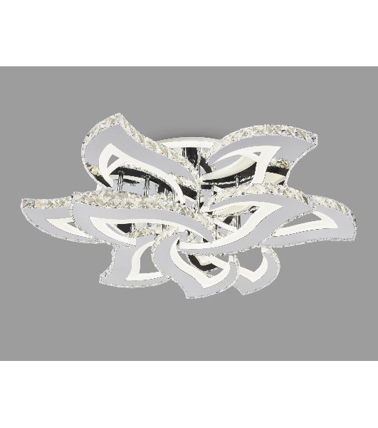 Управляемый светодиодный светильник Ambrella light FA1725/6+3 CH хром 180W 3000K/4200K/6400K 680*610*120 (ПДУ РАДИО 2.4G)