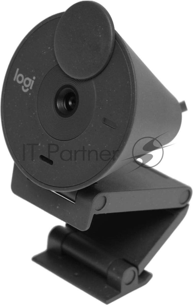 Веб-камера Logitech Brio 300 1920x1080, 30 кадр/с, USB Type-C, микрофон (шумоподавление), автоматическая фокусировка, автоосвещение, универсальное крепление