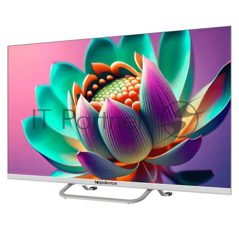 Телевизор TopDevice 32" TDTV32CS07H белый HD Smart YaOS 1GB 8GB