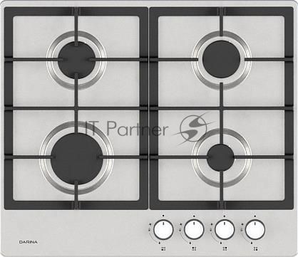 Газовая варочная поверхность Darina 1T3 BGM 341 11 X3 серебристый