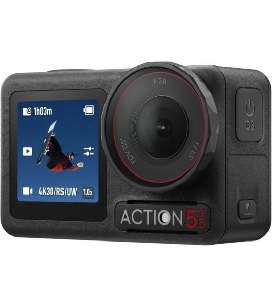 Экшн-камера Dji Osmo Action 5 Pro Standard Combo 1xCMOS 12Mpix черный/черный