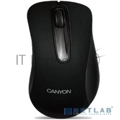 Мышь проводная Canyon CM-2 черный, 800 dpi, USB, кнопки - 3