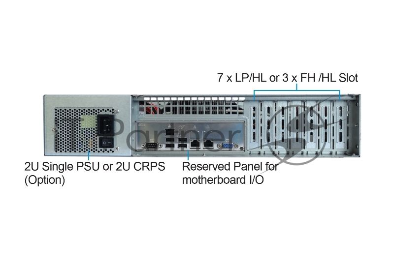Серверный корпус CS-R25 with 12G HDD BP and 550w RPS
