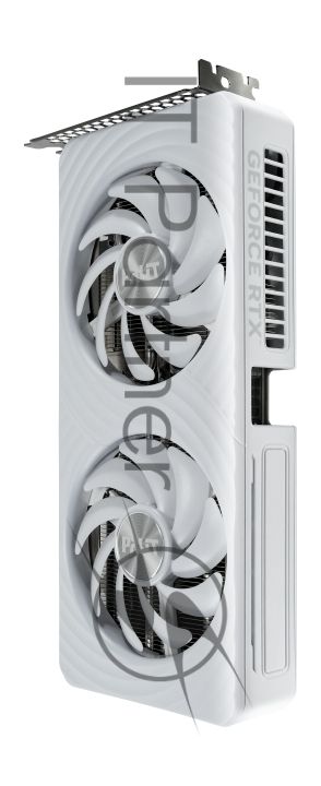Видеокарта Palit GeForce RTX 5060 Ti WHITE OC, 16 GB GDDR7, 128 bit, 3xDisplayPort, HDMI, GPU 2407 MHz