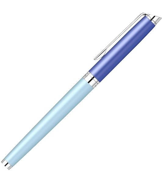 Ручка перьевая Waterman Hemisphere Colour Blocking (2179924) Blue CT, сталь нержавеющая, F, подарочная коробка