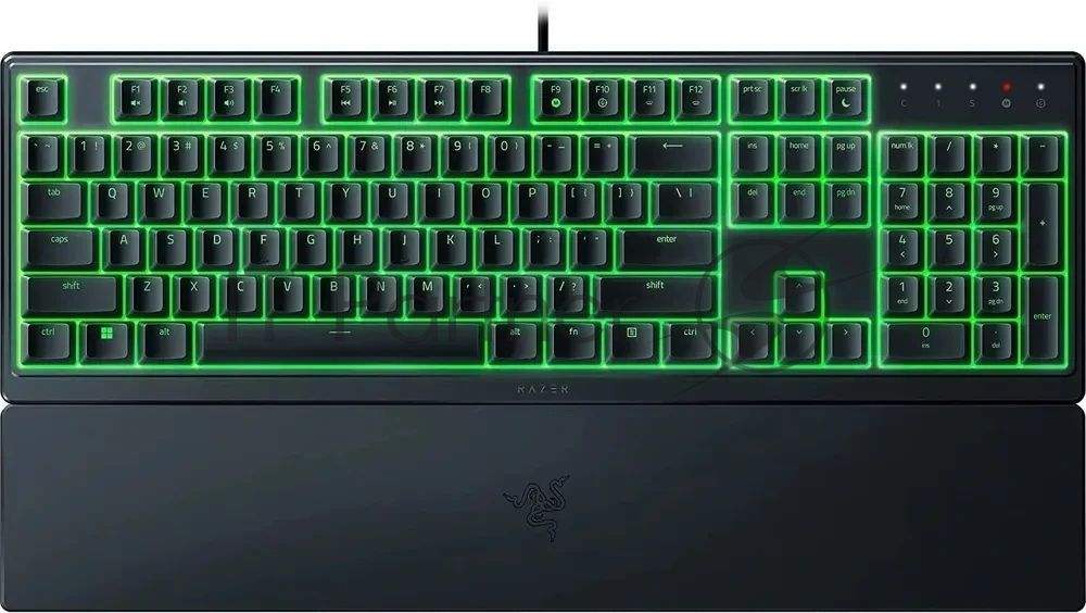 Клавиатура Razer Ornata V3 X проводная, USB Type-A, чёрный
