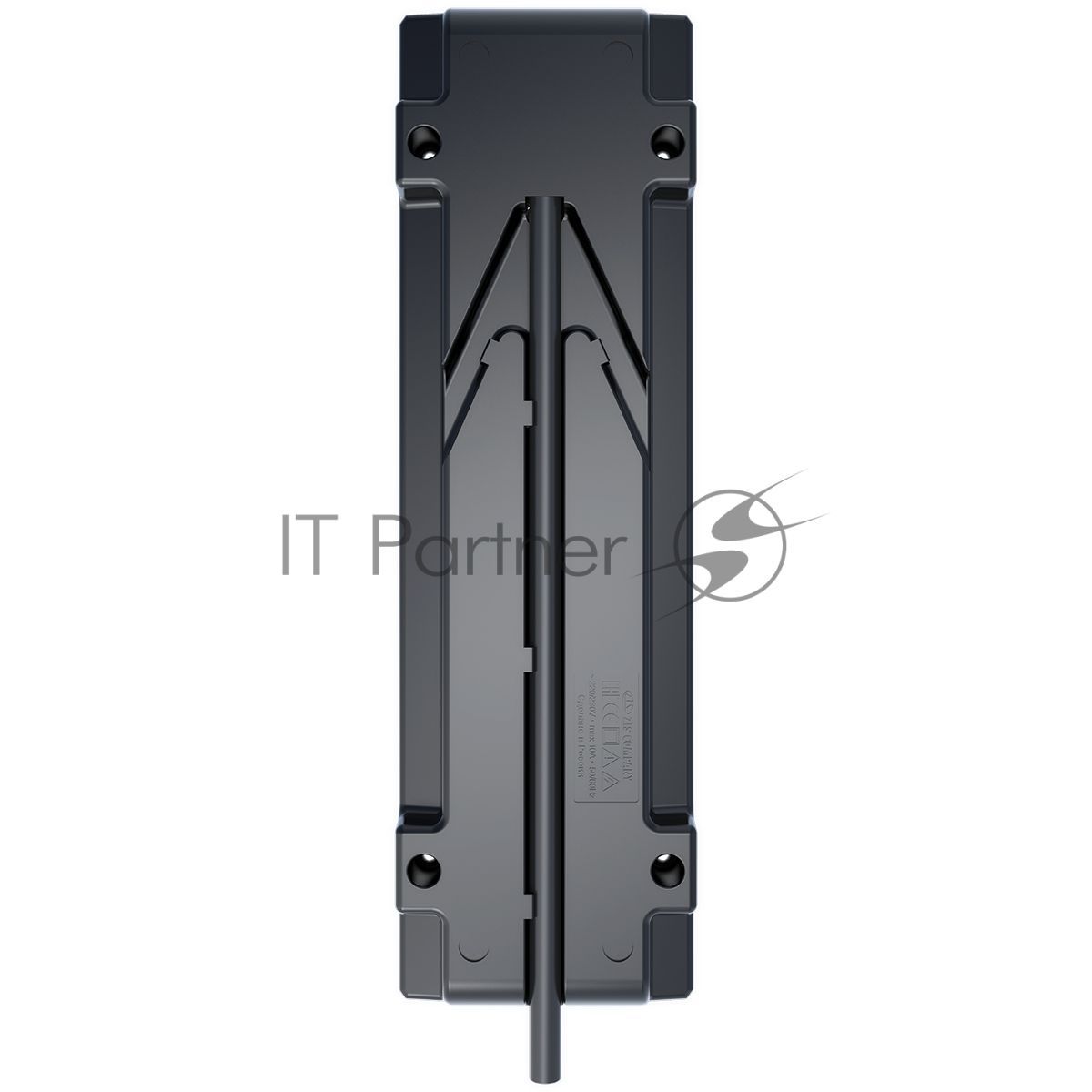 Сетевой фильтр Surge protector Pilot 3G 3xGP euro outlets, 10А/2.2 кВа, 2xUSB, 7m, черный