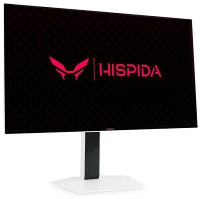 Монитор 27" NERPA HISPIDA GI27Q28HE OLED 2560x1440, 280 Гц, 0.03 мс, 16:9, 250 кд/м², 2xHDMI 2.1, 2xDP 1.4, 3.5 Jack, FreeSync, Low Blue Light, VESA 100x100, черный/белый