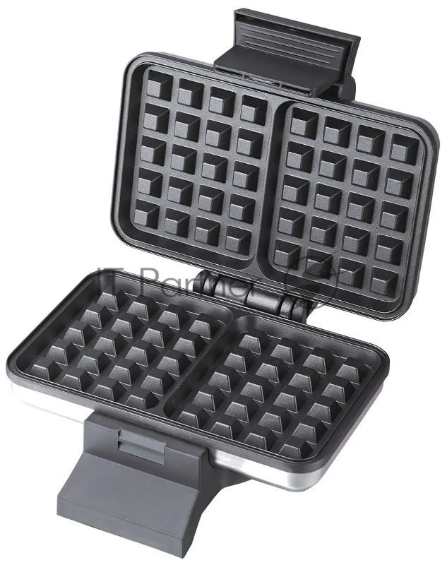 Вафельница Чудесница ЭВ-3Ч 1000 Вт, черный/серебристый